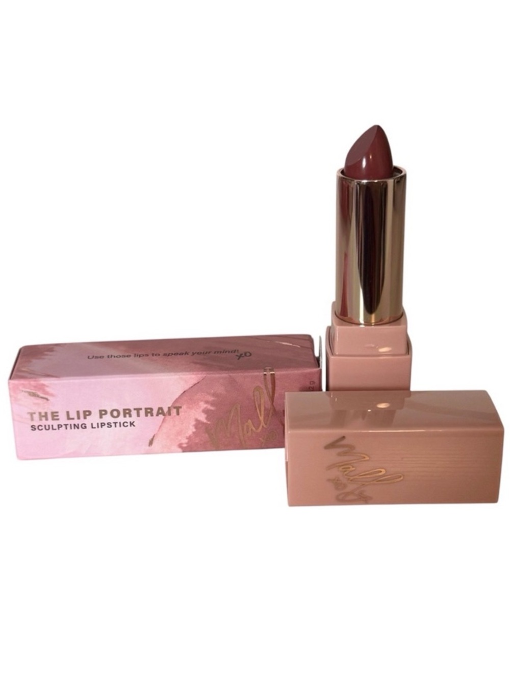 Mally Beauty The Lip Portrait Sculpting Lipstick — Dusty Mauve Brown - Picture 3 of 4
